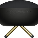 Defunc Home Multiroom Speaker Small 40W Woofer Heavy Bass, Wi-Fi Connectivity, Bluetooth,Alexa & AirPlay 2 Built-in Black Sound By Broot Jaipur