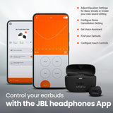 JBL Tune 130NC True Wireless in Ear Earbuds |ANC Earbuds (Upto 40dB) APP - Adjust EQ for Extra Bass Massive 40Hrs Playtime  Legendary Sound  4Mics for Clear Calls  BT 5.2 Black