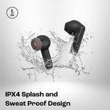JBL Tune Flex TWS with ANC, Customizable Eartips, 32H Playtime, JBL App Bluetooth Headset  Black, True Wireless