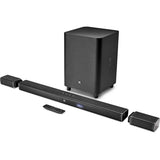 JBL Bar 5.1 Powerful 4K UHD Soundbar with Wireless Surround Speakers 510 Watts, 8 Woofers Dolby Digital DTS Red Dot Design