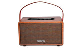 Aiwa MI-X150 Retro Plus X Retro Home Audio, Brown, Medium