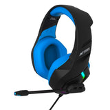 Ant Esports H530 Wired Over Ear Headphones with mic Blue