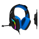 Ant Esports H530 Wired Over Ear Headphones with mic Blue