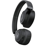 JBL Tune 700BT by Harman, 27-Hours Playtime with Quick Charging, Wireless Over Ear Headphones with Mic, Dual Pairing, AUX & Voice Assistant Support for Mobile Phones Black