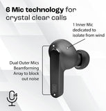 JBL Live Pro 2 TWS  True Adaptive Noise Cancellation Earbuds  Upto 40Hrs Playtime  Adjust EQ for Extra Bass  6 Mics for Crystal Clear Calls  Dual Pairing  Qi Compatible  Built-in Alexa Black