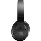 JBL Tune 700BT by Harman, 27-Hours Playtime with Quick Charging, Wireless Over Ear Headphones with Mic, Dual Pairing, AUX & Voice Assistant Support for Mobile Phones Black