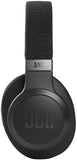 JBL Live 660NC - Wireless Over-Ear Noise Cancelling Headphones with Long Lasting Battery and Voice Assistant - Black