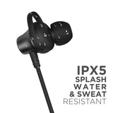 Boat Rockerz 245V2 Integrated Controls and Lightweight Design Bluetooth Wireless in Ear Earphones with Mic and Upto 8 Hours Playback, 12Mm Drivers, Ipx5, Magnetic Eartips Active Black
