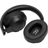 JBL Tune 700BT by Harman, 27-Hours Playtime with Quick Charging, Wireless Over Ear Headphones with Mic, Dual Pairing, AUX & Voice Assistant Support for Mobile Phones Black