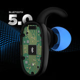 boAt Airdopes 201 Bluetooth Truly Wireless Earbuds with Mic Furious Blue