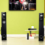 Zebronics ZEB-T9500RUCF 50W USB Wired Tower Speaker - Black