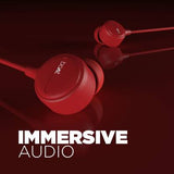 boAt Bassheads 103 Red Wired Earphone