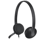 Logitech Wired headphone   With Mic H340