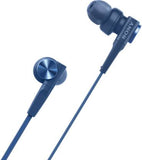 Sony MDR-XB55AP Wired Earphone with Tangle Free Cable, 3.5mm Jack,  with Mic for Phone Calls and