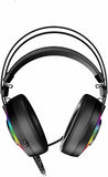 Redgear Comet 7.1 USB Gaming Headphones with 7 changeable LED color Wired Gaming Headset  Black
