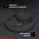 boAt Rockerz 333 Upto 30 Hours Battery Bluetooth Neckband Cherry Black