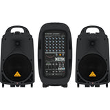 Behringer EUROPORT PPA2000BT 2000W 8-Channel Portable PA System with Bluetooth Wireless