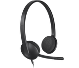Logitech Wired headphone   With Mic H340