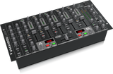 Behringer PRO MIXER VMX1000USB Professional 7-Channel Rack-Mount DJ Mixer with USB/Audio Interface, BPM Counter and VCA Control