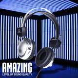 Quantron USB 2.0 Wired Multimedia Headphone, Mic, Volume Control, 40mm Drivers