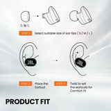 JBL Tune 130NC True Wireless in Ear Earbuds |ANC Earbuds (Upto 40dB) APP - Adjust EQ for Extra Bass Massive 40Hrs Playtime  Legendary Sound  4Mics for Clear Calls  BT 5.2 Black