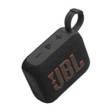 JBL Go 4, Wireless Ultra Portable Bluetooth Speaker, JBL Pro Sound, Vibrant Colors with Rugged Fabric Design, Waterproof, Type C Without Mic, Black