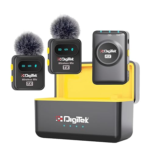Digitek® (DWM-118) 2-in-1 Wireless Microphone