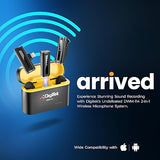 Digitek® DWM-114 2-in-1 Wireless Microphone