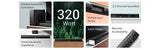 MIVI Fort R320 320W Bluetooth Soundbar