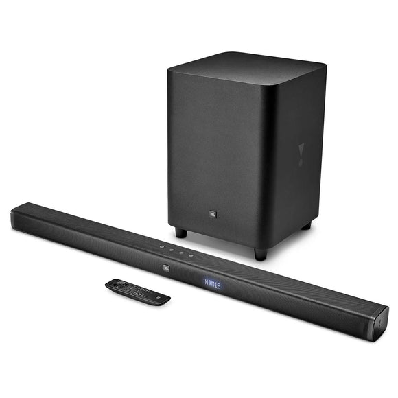 JBL Bar 3.1 Premium 4K Soundbar with Wireless Subwoofer 450 Watts, 6 Woofers, Dolby Digital, Surround Sound