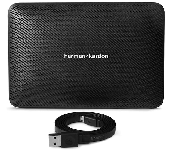 Harman Kardon portable Bluetooth speaker with quad microphone conferencing system
