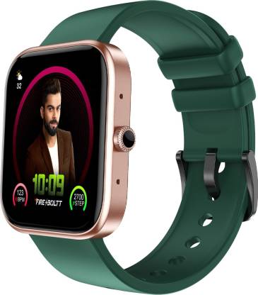 Fire-Boltt Ninja Call 2 BSW025 1.7 inch Bluetooth Calling with 27 Sports Modes Smartwatch Green Strap, Free Size