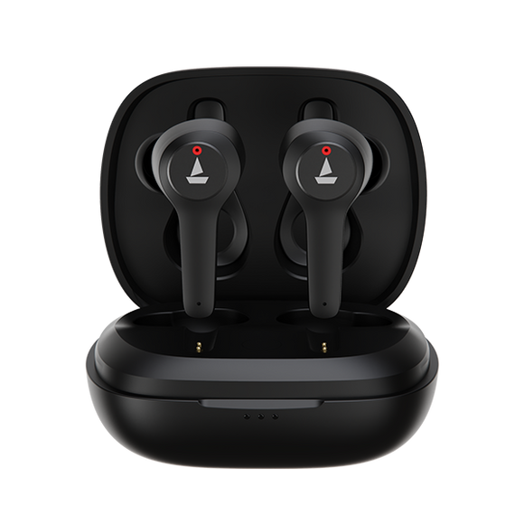 boAt Airdopes 451v2 T True Wireless Earbuds with 25H Playback Time & ENx Tech Active Black