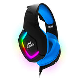 Ant Esports H530 Wired Over Ear Headphones with mic Blue