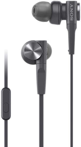 Sony MDR-XB55AP Wired in Earphone with Mic Black