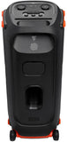 JBL PartyBox 710 - Party Speaker with Powerful Sound, Built-in Lights and Extra deep bass, IPX4 splashproof, App Bluetooth connectivity, Made for everywehere with a Handle and Built-in Wheels Black