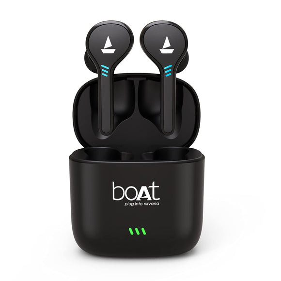 boAt Airdopes 433 Twin Truly Wireless Bluetooth in Ear Earbuds with Mic Black