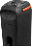 JBL PartyBox 710 - Party Speaker with Powerful Sound, Built-in Lights and Extra deep bass, IPX4 splashproof, App Bluetooth connectivity, Made for everywehere with a Handle and Built-in Wheels Black