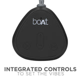 boAt Stone 170 with 5W Speaker Bluetooth V4.2 and a SD Card Slot, with a Playback time of 6 Hours, IPX 6 Water Resistant Design Black