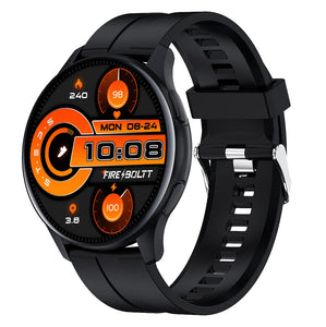 Fire-Boltt INVINCIBLE BSW020 1.39" AMOLED 454x454 Bluetooth Calling Smartwatch ALWAYS ON, 100 Sports Modes, 100 Inbuilt Watch Faces & 8GB for 1500+ Songs, Play Music Without Phone on TWS, Spo2 & Heart Tracking