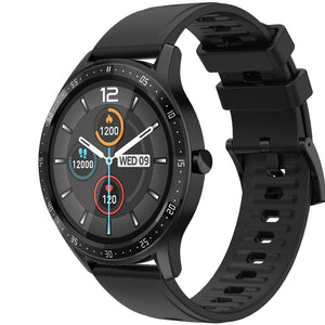 Fire-Boltt 360 BSW003 SpO2 Full Touch Large Display Round Smart Watch with in-Built Games, 8 Days Battery Life, IP67 Water Resistant with Blood Oxygen and Heart Rate Monitoring