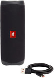 Jbl FLIP 5, Waterproof Portable Bluetooth Speaker, Black