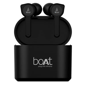 boAt Airdopes 402 Bluetooth Truly Wireless in Ear Earbuds with Mic Active Black
