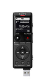 Sony ICD-UX570F Light Weight Voice Recorder, with 20hours battery life, 4GB Built-In memory -Black