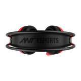 Ant Esports H520W World of Warships Edition Wired Over Ear Headphones with Mic Red