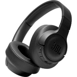 JBL Tune 700BT by Harman, 27-Hours Playtime with Quick Charging, Wireless Over Ear Headphones with Mic, Dual Pairing, AUX & Voice Assistant Support for Mobile Phones Black