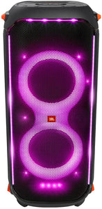 JBL PartyBox 710 - Party Speaker with Powerful Sound, Built-in Lights and Extra deep bass, IPX4 splashproof, App Bluetooth connectivity, Made for everywehere with a Handle and Built-in Wheels Black