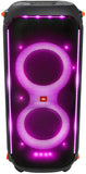 JBL PartyBox 710 - Party Speaker with Powerful Sound, Built-in Lights and Extra deep bass, IPX4 splashproof, App Bluetooth connectivity, Made for everywehere with a Handle and Built-in Wheels Black