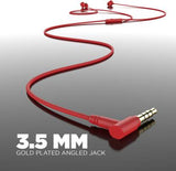boAt Bassheads 103 Red Wired Earphone