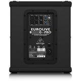 Behringer EUROLIVE B1200D-PRO High-Performance Active 500-Watt 12" PA Subwoofer with Built-In Stereo Crossover